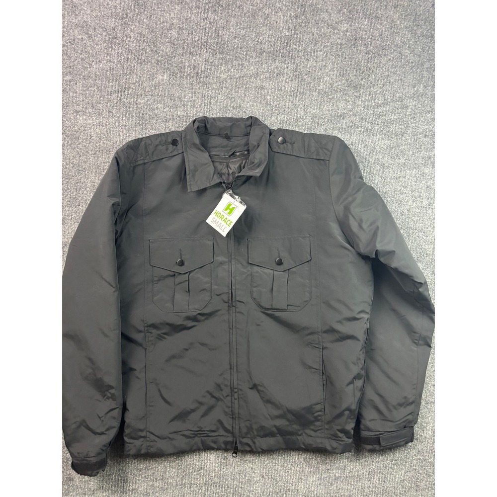 Horace Small‎ Jacket Mens M LN Black Water Repellent Insulated Duty Coat HS3424
